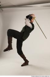 KEETA MOVING POSE WITH SWORD